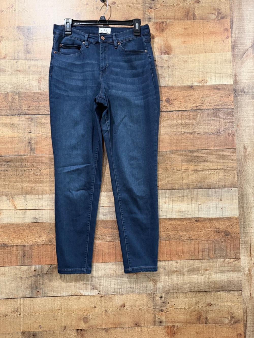 Nicole Miller Dark Blue SoHo High-Rise Skinny Slimming Jeans Size 10